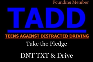 TADD Badge2 texting while driving crash
